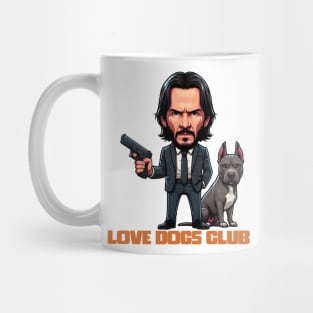 LOVE DOG (Gun) CLUB Mug